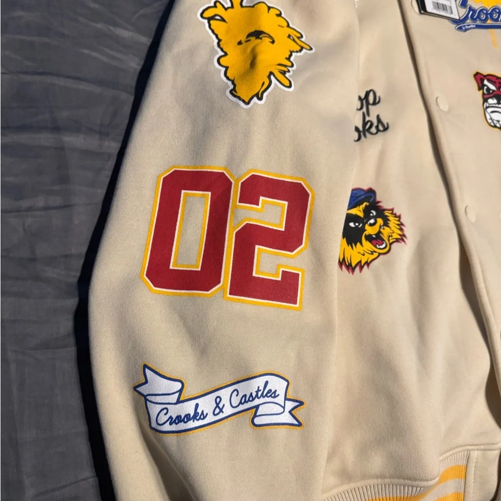 Crooks and castles varsity jacket - Picture 3 of 6